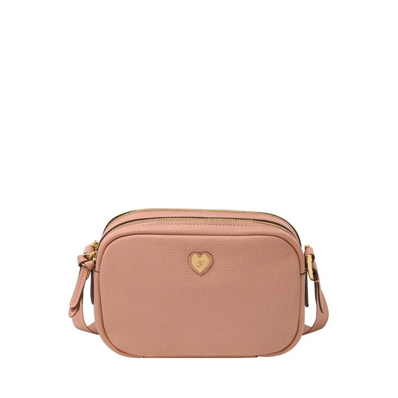 Fossil Danni Women's Pink Leather Bag, ZB11121682