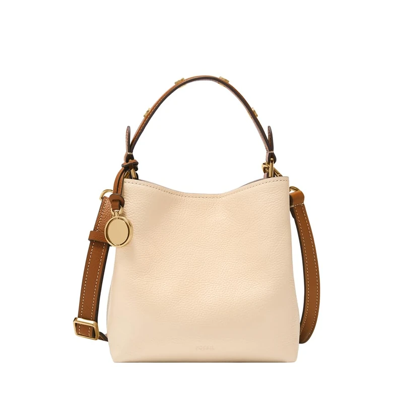 Fossil Jessie Women's White Leather Bag, ZB11002120 - Image 1