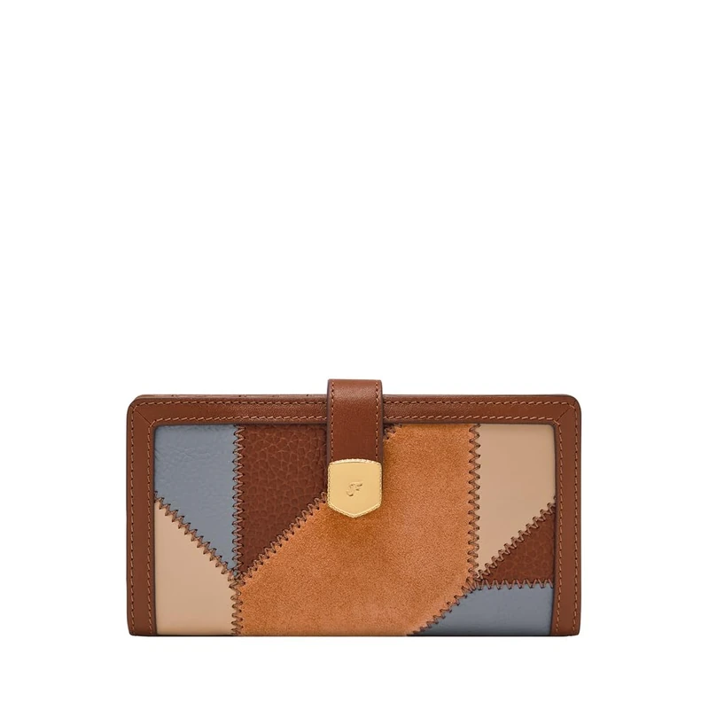 Fossil Lennox Women's Multicolor Leather Wallet, SL10105186