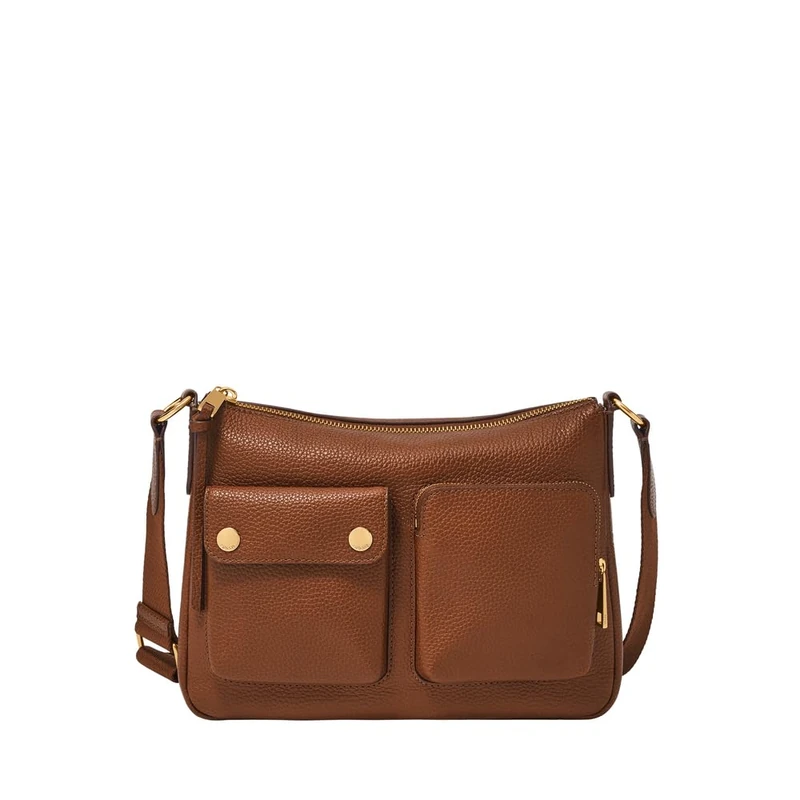 Fossil Maysen Women's Brown Leather Bag, ZB11209200