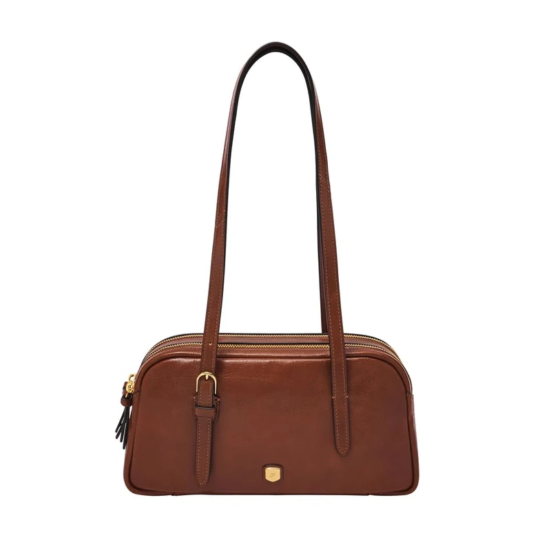Fossil Danni Women's Brown Leather Bag, ZB11223212