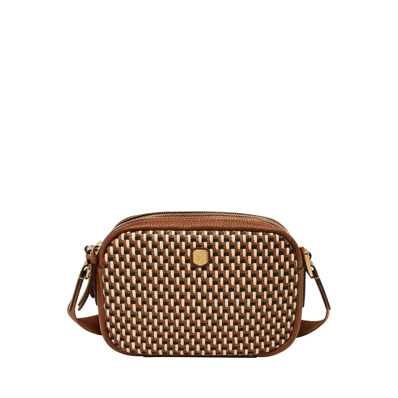 Fossil Danni Women's Brown Polypropylene Bag, ZB11129249