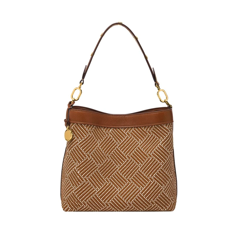 Fossil Jessie Women's Brown Leather Bag, ZB11198994