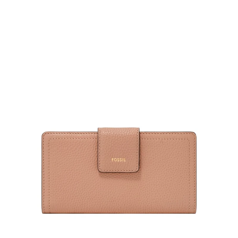 Fossil Logan Women's Pink Leather Clutch, SL7830682