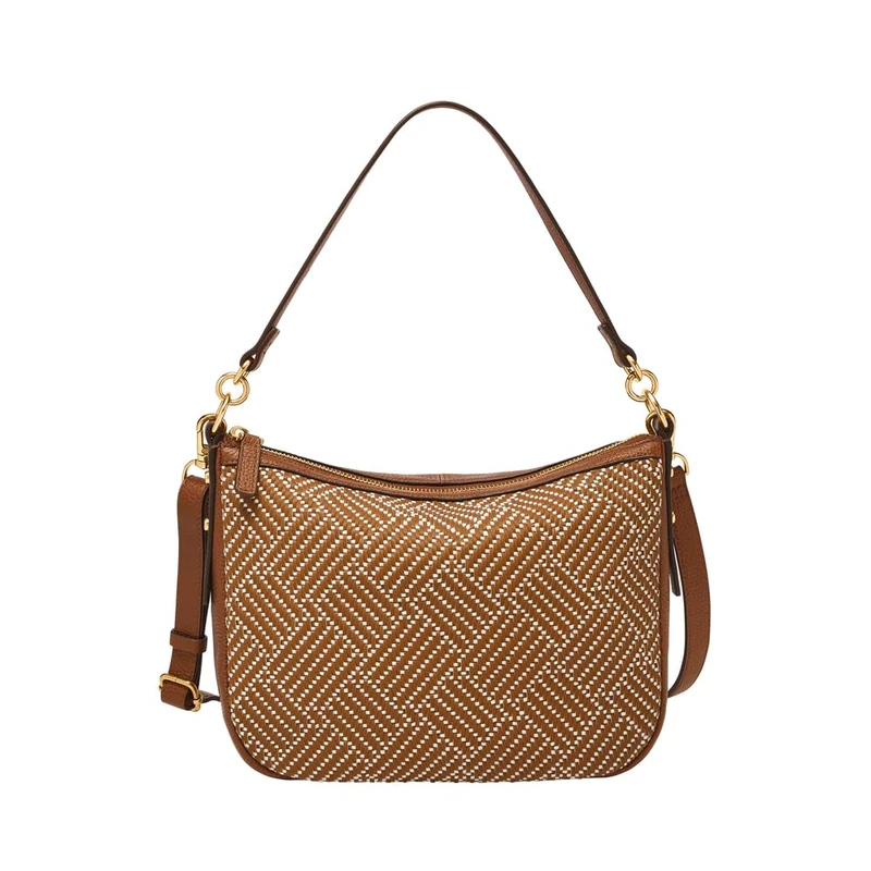 Fossil Jolie Women's Brown Leather Bag, ZB11199994