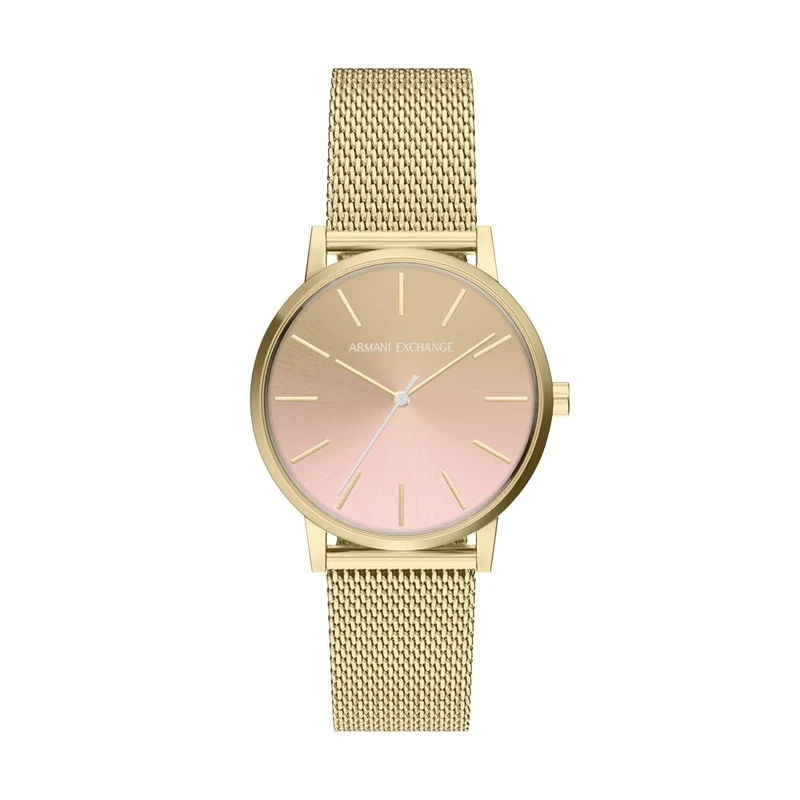 Armani Exchange Women's 36MM Gold-Tone Stainless Steel Watch, AX5619