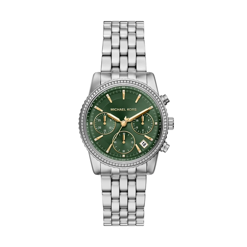 Michael Kors Bryant Women's 35MM Silver-Tone Stainless Steel Watch, MK7583