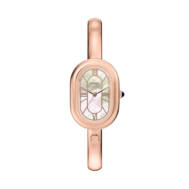 Fossil Sloan Women's 24MM Rose Gold-Tone Stainless Steel Watch, ES5472