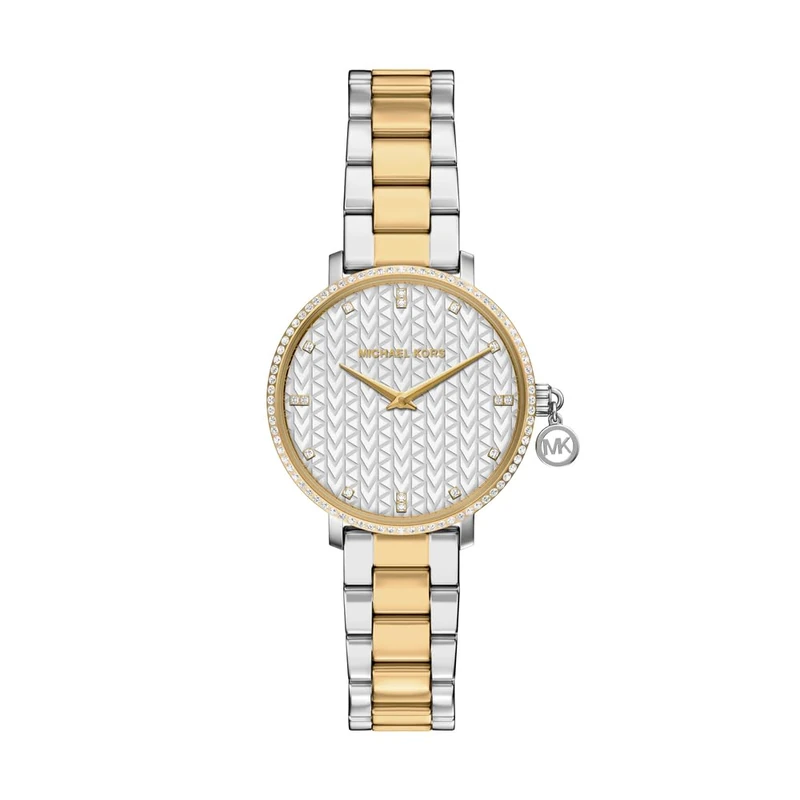 Michael Kors Pyper Women's 32MM Silver-Tone Stainless Steel Watch, MK7574