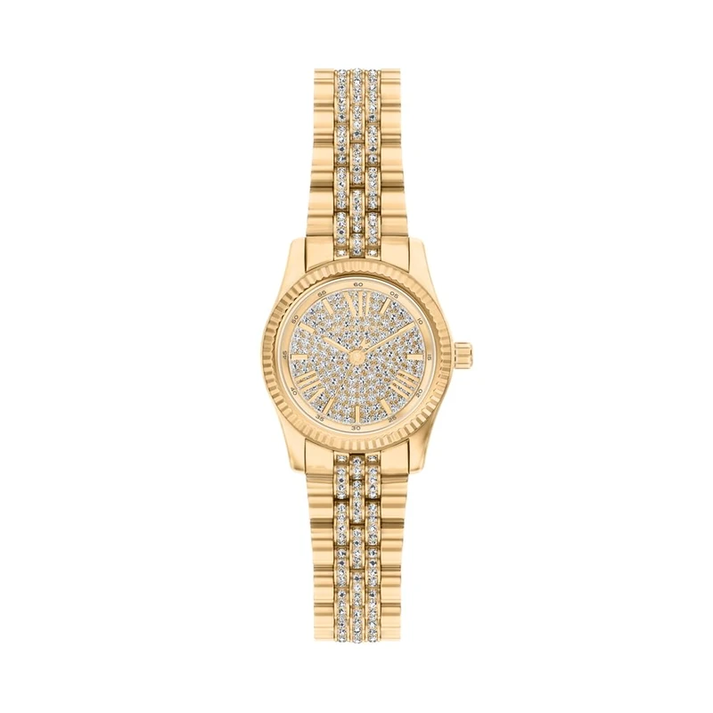 Michael Kors Lexington Women's 26MM Gold-Tone Stainless Steel Watch, MK7575
