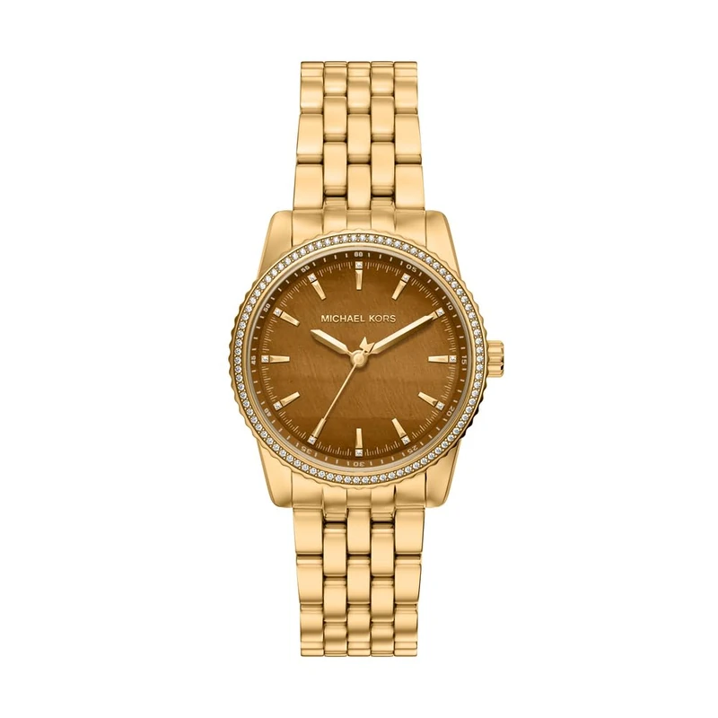 Michael Kors Bryant Women's 35MM Gold-Tone Stainless Steel Watch, MK7581