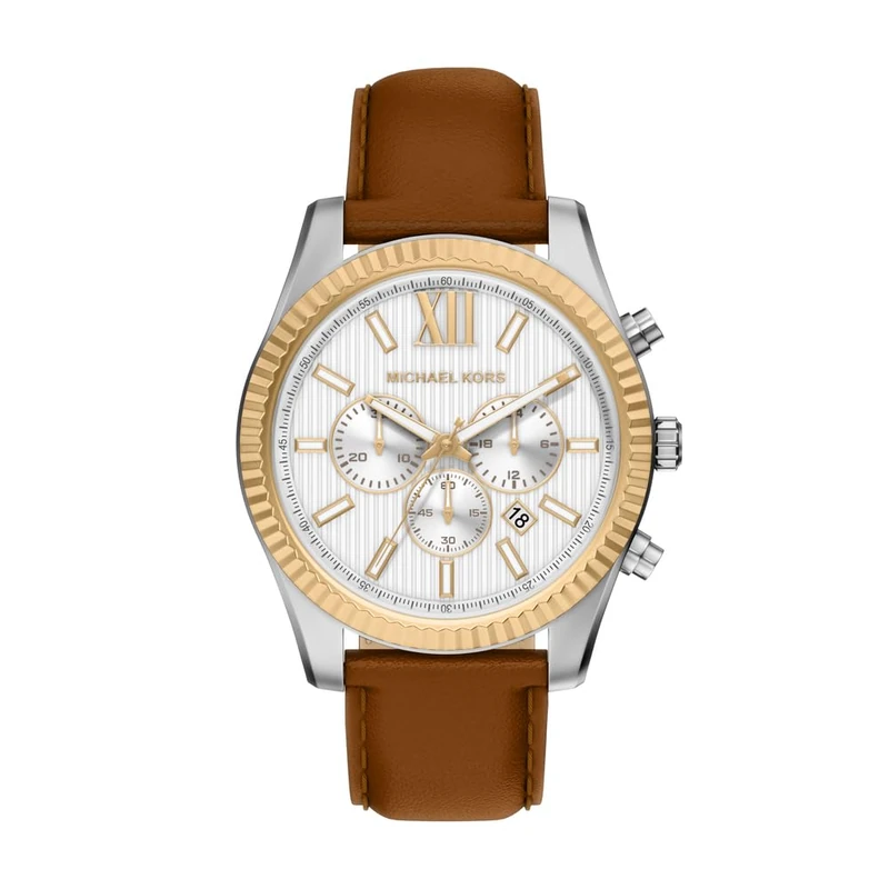 Michael Kors Lexington Men's 45MM Two Tone Stainless Steel Watch, MK9257
