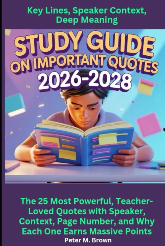 Study Guide on Important Quotes 2026-2028: Study Guide on Important Quotes 2026-2028 Key Lines, Speaker Context, Deep Meaning The 25 Most Powerful, ... Number, and Why Each One Earns Massive Points