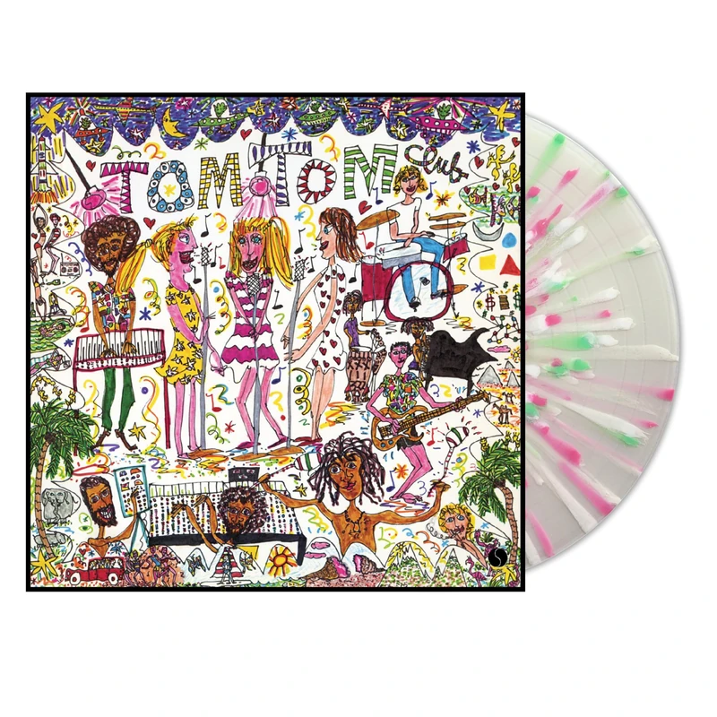 Tom Tom Club (45th Anniversary Edition) (Clear/Pink/White/Green Splatter Vinyl) - Image 1