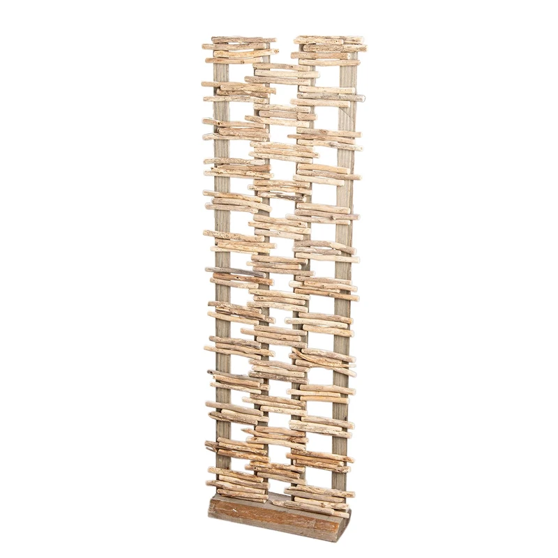 GILDE Scenario Stand Relief Wooden Natural Colour Height 115 cm x Width 38 cm Natural Product Dimensions Vary - Image 1