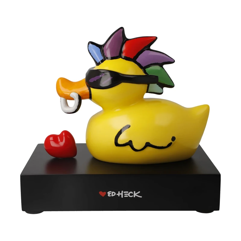 20.5 cm Ed Corner Duck Gone Wild Pop Art Figure - Image 1