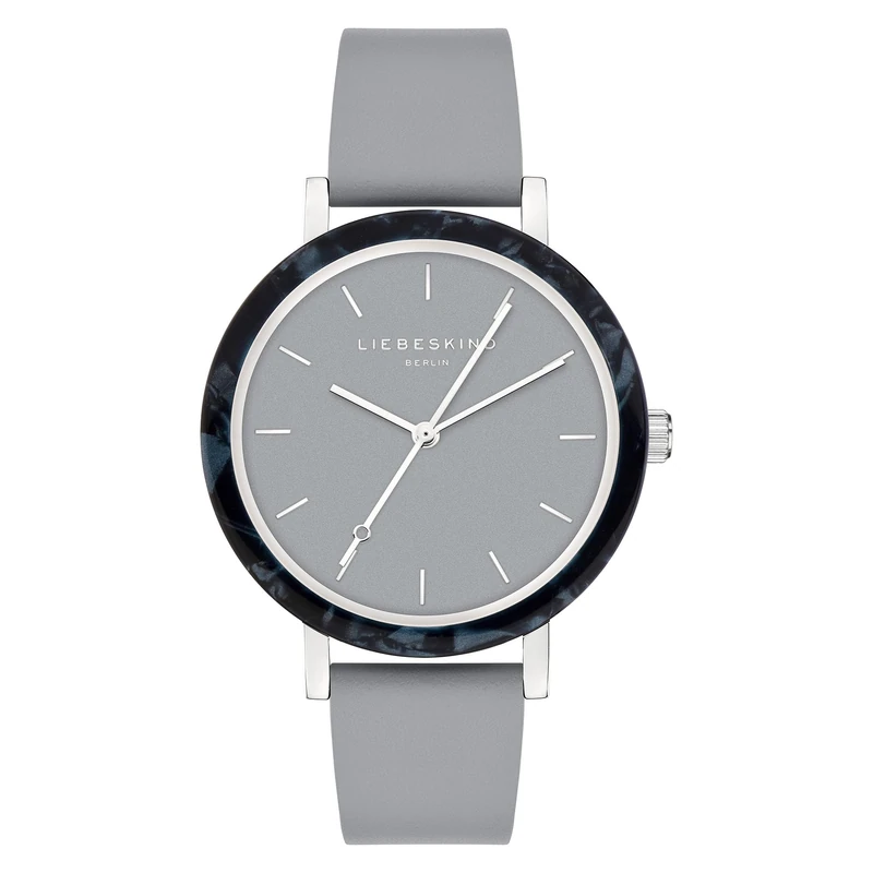 Liebeskind Berlin Women's Watch - Round - Silver - 37 mm - Elegant Women's Watch Made of Polished Stainless Steel with Quartz Movement - Analogue Watch - 3 ATM Waterproof - Scratch-Resistant