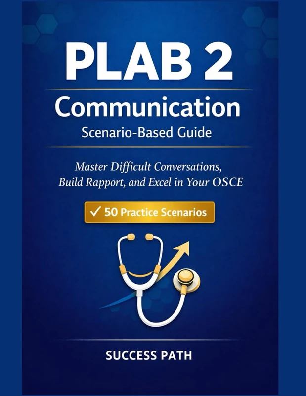 PLAB 2 Communication Scenario-Based Guide: Master Difficult Conversations, Build Rapport, and Excel in Your OSCE. Includes 50 Practice Scenarios - Image 1