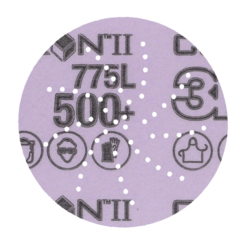 3M Xtract Cubitron II Film Disc 775L, 600+ 3MIL, 75 mm, 50/Package