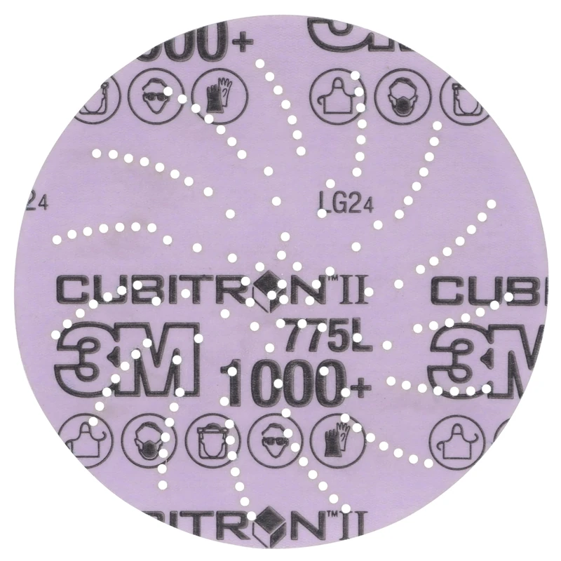 3M Xtract Cubitron II Film Disc 775L, 1000+ 3MIL, 127 mm x NH, 50/Package