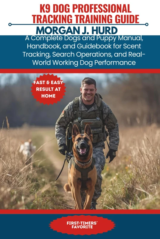 K9 DOG PROFESSIONAL TRACKING TRAINING GUIDE: A Complete Dogs and Puppy Manual, Handbook, and Guidebook for Scent Tracking, Search Operations, and ... Performance (The PetWise Companion Series)