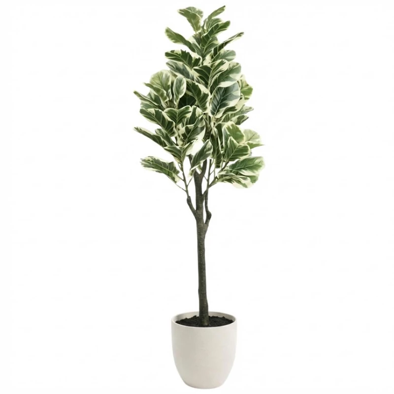 Clove, Large Artificial Ficus Plant 150 cm Decorative Tree Home Decoration for Indoors, Offices, Hotels, Events – Realistic Plant, Ideal for Modern Spaces
