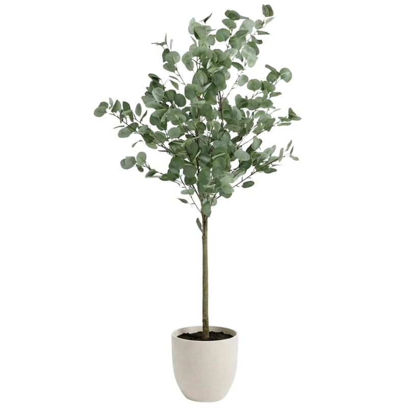 Clove, Artificial Plants Decorative Eucalyptus Realistic 150 cm Large Tree Home Decoration for Indoor, Office, Hotel, Events