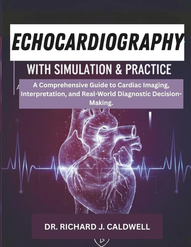 ECHOCARDIOGRAPHY WITH SIMULATION & PRACTICE: A Comprehensive Guide to Cardiac Imaging, Interpretation, and Real-World Diagnostic Decision-Making