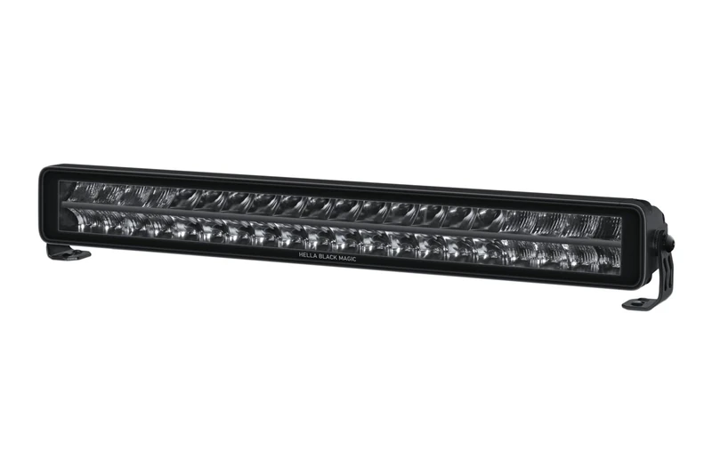 HELLA 1FJ 358 236-041 Lightbar Black Magic Edgeless Pro 12-24V 4870lm Slim Reference Number: 50 ECE Crystal Clear Lens Light Colour: Yellow (Amber) White Cable: 2000 mm Front