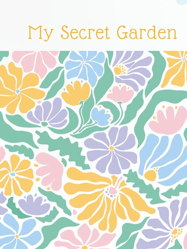 My secret garden| Daily journaling book| 400 pages.: Journal for one year.