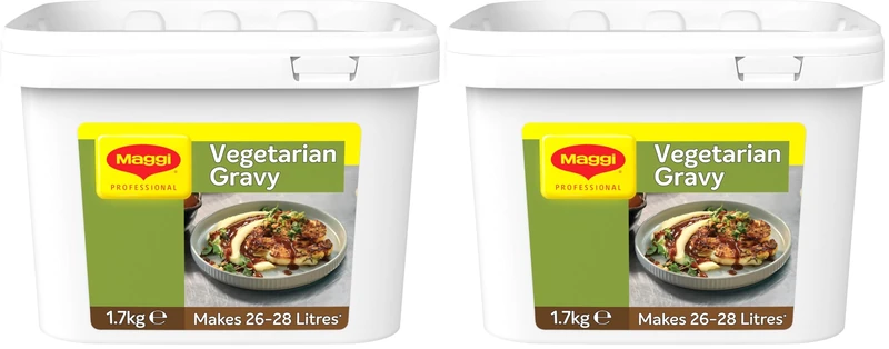Maggi Vegetarian Gravy 1.7kg | Gluten-Free (Pack of 2)