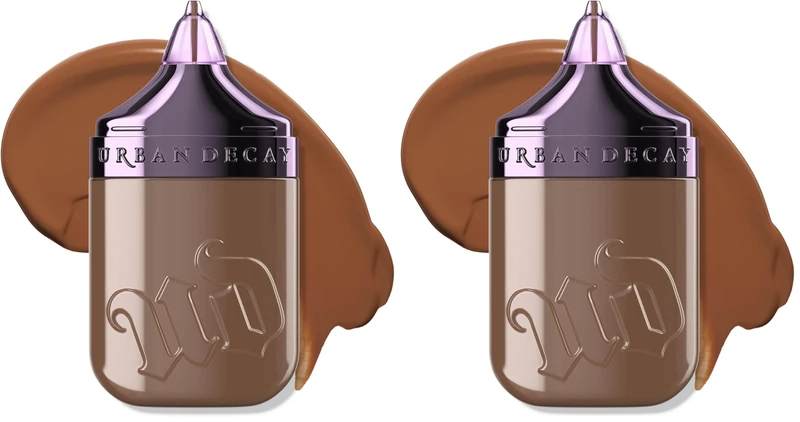 Urban Decay Face Bond Waterproof Foundation, With 3% Niacinamide, Lasts up to 24hr, Shade: 32 - Medium Deep Warm Golden, 30ml (Pack of 2)