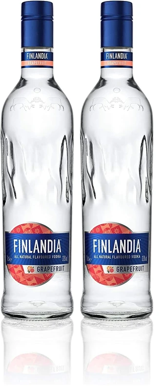 Finlandia Grapefruit Vodka of Finland, 70cl (Pack of 2)
