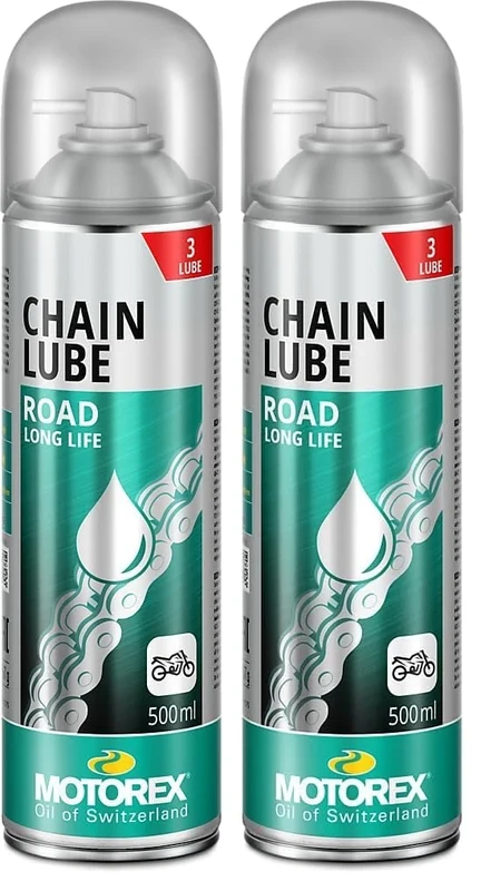 Motorex Chain Lube Road Strong Motorex Chain Lube Spray 500 ml (Pack of 2)