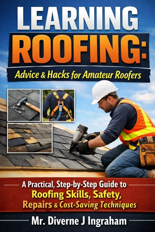 LEARNING ROOFING: Advice & Hacks for Amateur Roofers: A Practical, Step-by-Step Guide to Roofing Skills, Safety, Repairs & Cost-Saving Techniques (Learning TRADE Skills)