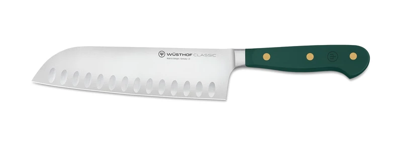 WÜSTHOF Classic Fresh Rosemary 7'' Hollow Edge Santoku