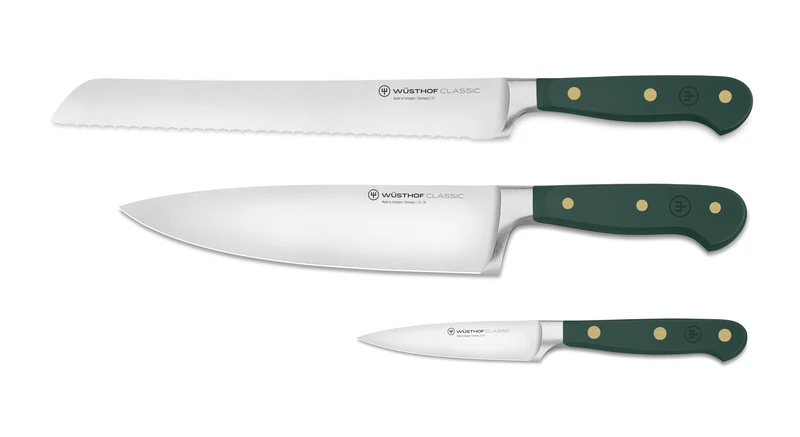 WÜSTHOF Classic Fresh Rosemary 3 Pieces Knife Set