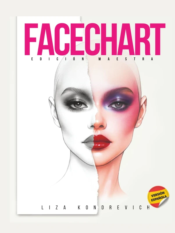 The Facechart Book – Edición Maestra: El Manual Completo Sobre Face Charts de Maquillaje