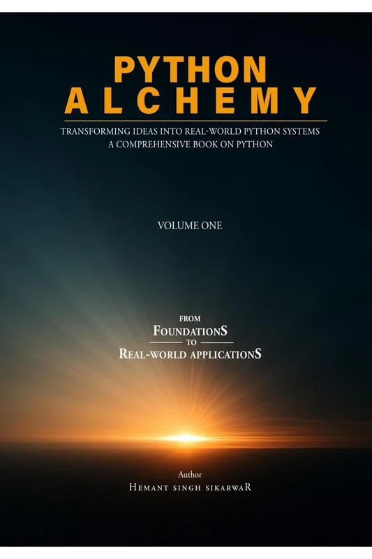 Python Alchemy - Volume One: Transforming Ideas into Real-World Python Systems