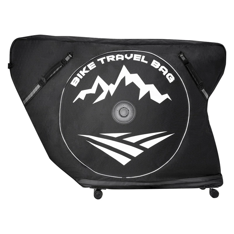 VEVOR Triathlon Bike Travel Bag, Transport Bicycle Storage Carry Bag TSA