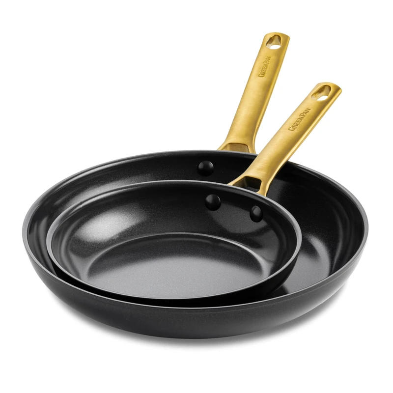 Greenpan Padova Reserve Frying Pan Set 20 + 26 cm Black