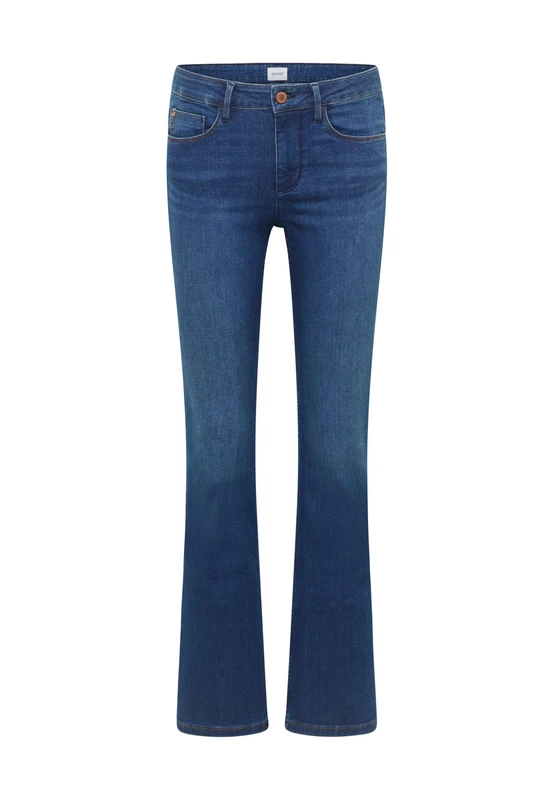 Mustang Shelby Women's Slim Boot Jeans - Medium Blue 26W x 32L