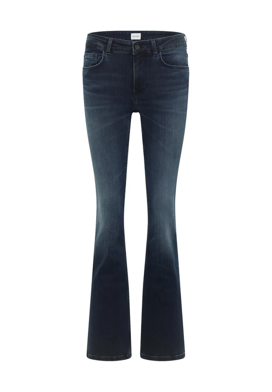 Mustang Shelby Women's Slim Boot Jeans - Medium Blue 702