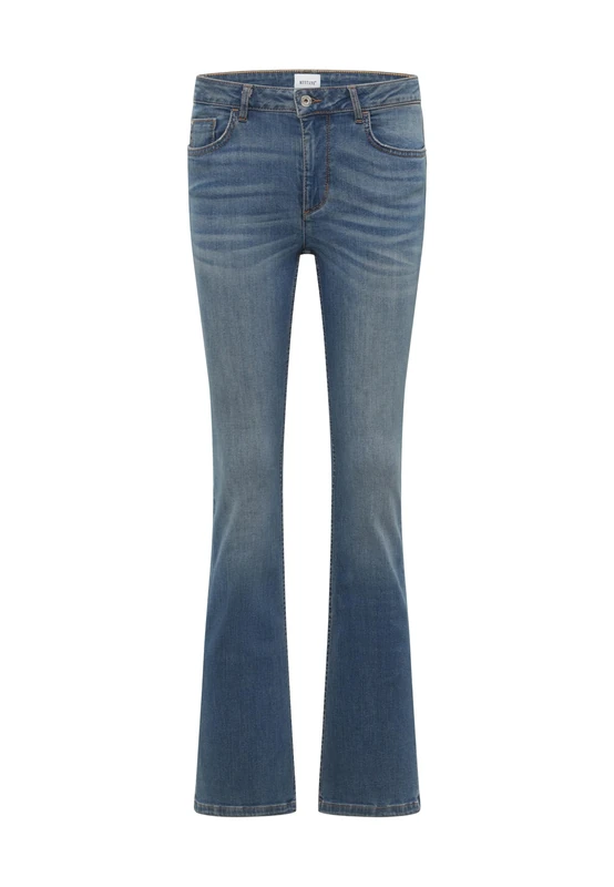 Mustang Shelby Women's Slim Boot Jeans - Medium Blue 27W x 32L