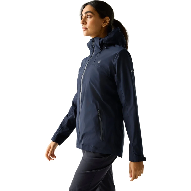 Dare 2b Women's Switch Up III Hiking Jacket, Waterproof Breathable Windproof Walking Coat