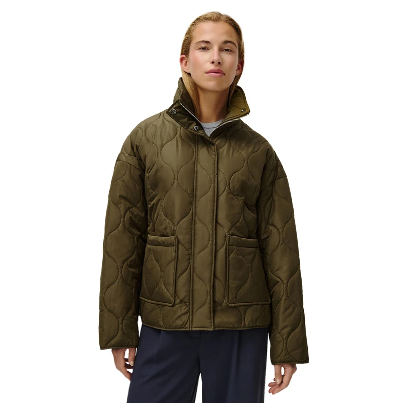 LeGer Beyond Jacket - women's jacket with stand-up collar - loose fit - quilted jacket with wave quilting - women's fashion - by Lena Gercke - sizes 34-44