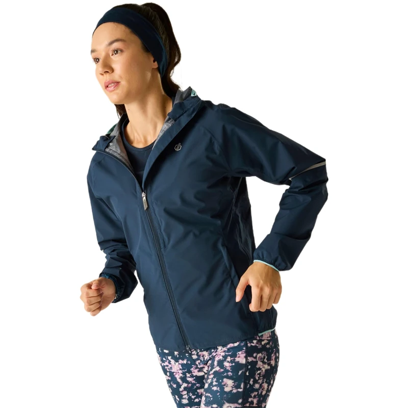 Dare2b Women's Ultra-Light Hiking Jacket, Waterproof Breathable Windproof Walking Coat