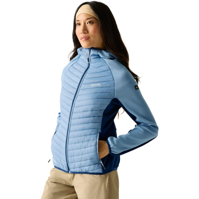 Regatta Womens Andreson Hybrid Quilted Jacket Water Repellent Insulated Walking Hiking Coat