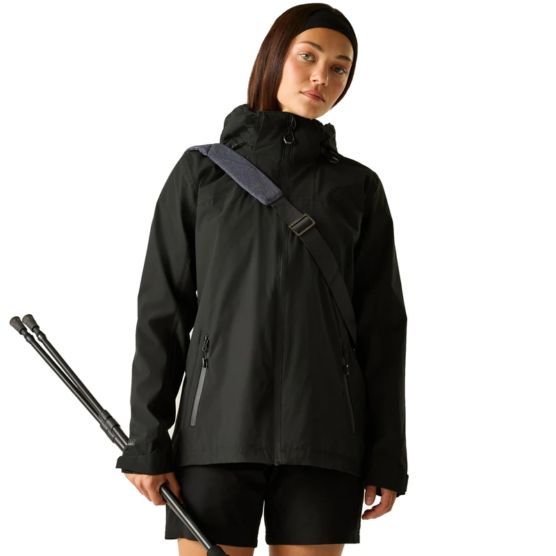Dare2b Women's Switch Up III Hiking Jacket, Waterproof Breathable Windproof Walking Coat