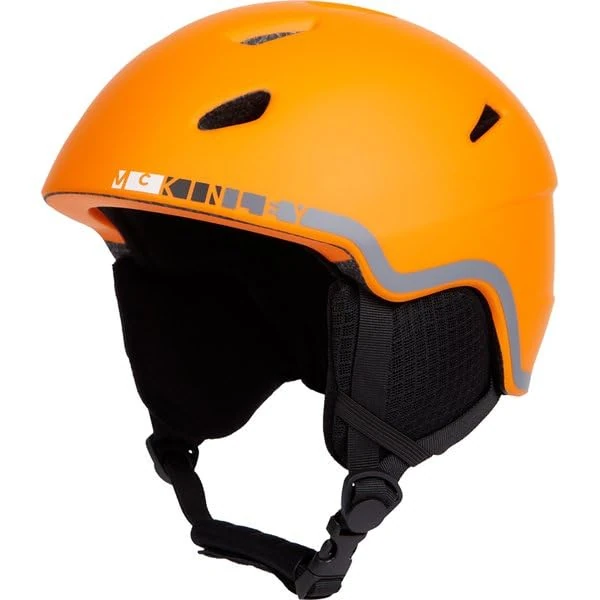 Mckinley Kids Pulse Jr Hs-016 Ski Helmet, Orange/Grey Dark, XS
